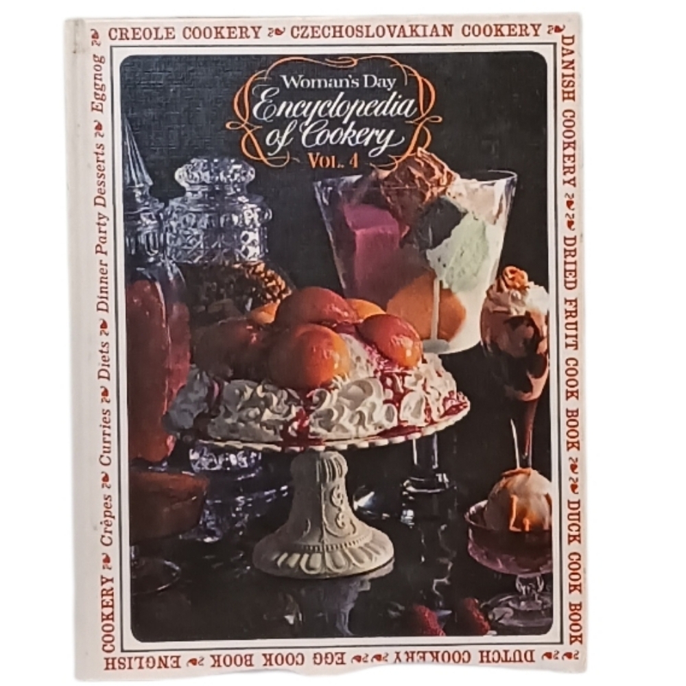 Vintage Cookery Cookbook Vol.4 Creole Cooking Hard Cover Like New.